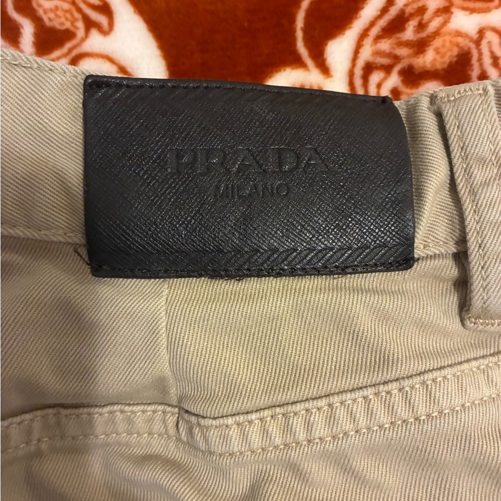 Prada Men's Khaki Chinos